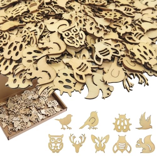 100 Stück Streudeko Holz Wald Tiere, Holz Verzierung Holzstück, Holzstücke Zum Basteln, Für Christbaumschmuck, Kunsthandwerk, Sammelalben, Hochzeitsdeko 100 Stück Streudeko Holz Wald Tiere, Holz Verzierung Holzstück, Holzstücke Zum Basteln, Für Christbaumschmuck, Kunsthandwerk, Sammelalben, Hochzeitsdeko von zurabini