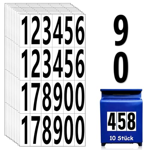 Selbstklebende Zahlenaufkleber, Zahlen Aufkleber, Wetterfest Schwarz, 240 Stück Pack 75mm, Ideal Für Wand, Glas, Fenster, Tür, Fliesen, Wohnbereich, Kinderzimmer, Küche Selbstklebende Zahlenaufkleber, Zahlen Aufkleber, Wetterfest Schwarz, 240 Stück Pack 75mm, Ideal Für Wand, Glas, Fenster, Tür, Fliesen, Wohnbereich, Kinderzimmer, Küche von zurabini