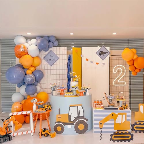 Bagger Dekorations Luftballons Geburtstage Transport Partyballons Geburtstags Party Dekoration Auto Thema von zuxinor