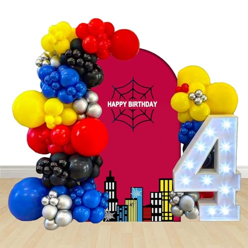 Geburtstag Spider Luftballons Dekoration Spider Thema Party Dekoratione Kindergeburtstag Partyzubehör Geburtstag Spider Luftballons Dekoration Spider Thema Party Dekoratione Kindergeburtstag Partyzubehör von zuxinor