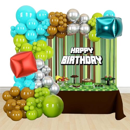 Geburtstag Videospiel Deko Luftballons Video Game Partei Luftballons Thema Geburtstagsfeier Dekoration von zuxinor