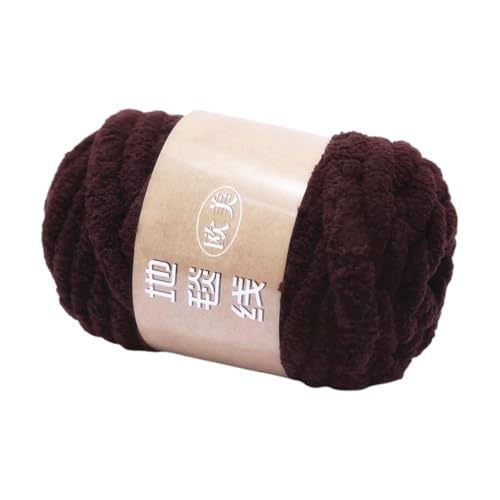 Deckengarn zum Häkeln | Chenille Häkeldeckengarn - Wollknäuel zum Basteln, weiches Garn Häkeln, flauschiges Polyestergarn für Hüte, Schuhe, Handschuhe Deckengarn zum Häkeln | Chenille Häkeldeckengarn - Wollknäuel zum Basteln, weiches Garn Häkeln, flauschiges Polyestergarn für Hüte, Schuhe, Handschuhe von zwxqe