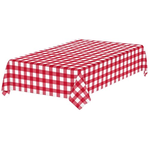 Gingham Tablecloth, Rectangle Oktoberfest Table Covers, Waterproof Heavy Duty Decor For Cafe Camping Backyard BBQ Restaurant, Outdoor Patio Dining Garden Picnic Balcony Celebration, 53.94x97.24 inch Gingham Tablecloth, Rectangle Oktoberfest Table Covers, Waterproof Heavy Duty Decor For Cafe Camping Backyard BBQ Restaurant, Outdoor Patio Dining Garden Picnic Balcony Celebration, 53.94x97.24 inch von zwxqe