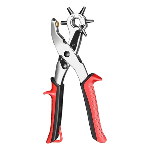 Lochstanzer Für Leder | Robuster Lochzange Für Gürtel - Ergonomische Lochzange Mit Öseneinsatz Für Heimwerker Und Werkstätten Lochstanzer Für Leder | Robuster Lochzange Für Gürtel - Ergonomische Lochzange Mit Öseneinsatz Für Heimwerker Und Werkstätten von zwxqe