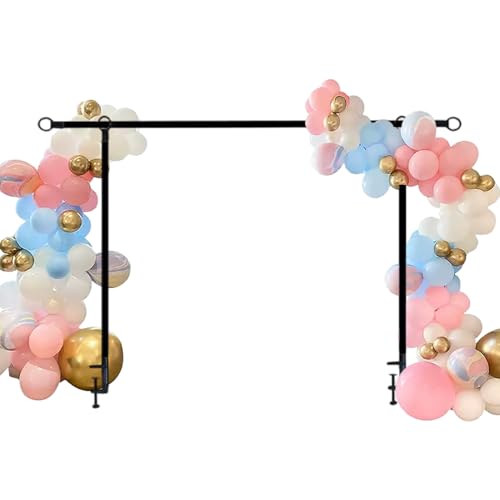 Table Rod, Balloon Arch Stand, Adjustable Frame Structure, Reusable Decoration Holder, Easy Assembly Kit, Party Display Accessory for Dining Birthday Wedding Baby Shower Picnic Event Celebration Table Rod, Balloon Arch Stand, Adjustable Frame Structure, Reusable Decoration Holder, Easy Assembly Kit, Party Display Accessory for Dining Birthday Wedding Baby Shower Picnic Event Celebration von zwxqe
