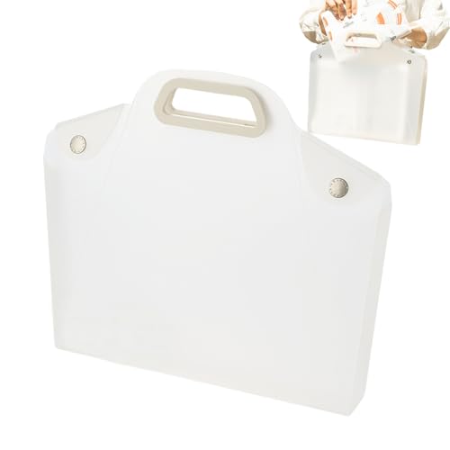Transparenter Aktenordner, Projekt-Dokumentenhalter, 35 x 32 x 4 cm, wiederverwendbarer Deckel, Organizer, wasserdichte Tragetasche, tragbare Tasche für Büro, Lebenslauf, Projekt, Schule Transparenter Aktenordner, Projekt-Dokumentenhalter, 35 x 32 x 4 cm, wiederverwendbarer Deckel, Organizer, wasserdichte Tragetasche, tragbare Tasche für Büro, Lebenslauf, Projekt, Schule von zwxqe
