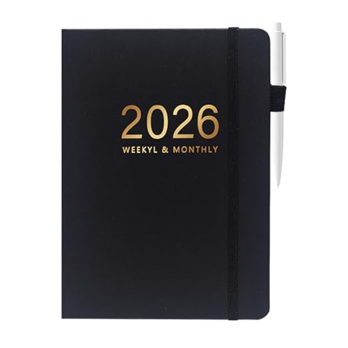 zwxqe A5 Notizbuch, 2026 Tagebuch, 144 Blatt, A5-Kalender, Hardcover, Notizbuch für das tägliche Studium, Arbeit, Reisen, Zuhause, Schule, Meeting, Business, Abschluss, Arbeitsplatz zwxqe A5 Notizbuch, 2026 Tagebuch, 144 Blatt, A5-Kalender, Hardcover, Notizbuch für das tägliche Studium, Arbeit, Reisen, Zuhause, Schule, Meeting, Business, Abschluss, Arbeitsplatz von zwxqe