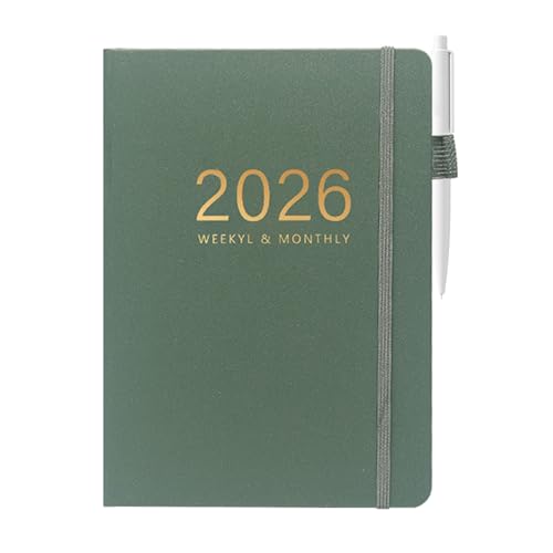 zwxqe A5-Tagebuch, 2026 Tagebuch, 144 Blatt, Hardcover-Notizbuch, A5-Kalender für Meetings, Zuhause, Arbeitsplatz, Reisen, Studium, Abschluss, Schule, Universität, Alltag zwxqe A5-Tagebuch, 2026 Tagebuch, 144 Blatt, Hardcover-Notizbuch, A5-Kalender für Meetings, Zuhause, Arbeitsplatz, Reisen, Studium, Abschluss, Schule, Universität, Alltag von zwxqe