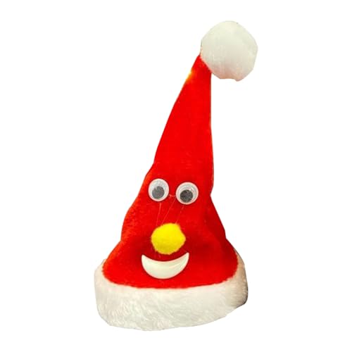 zwxqe Elektrisch schwingender Weihnachtsbaumhut, lustiger tanzender Weihnachtsbaum, Feiertagsdekorationen für Schlafzimmer, Party, Büro, Wohnung, Erntedankfest, Wohnzimmer, Schlafsaal, Geburtstag von zwxqe