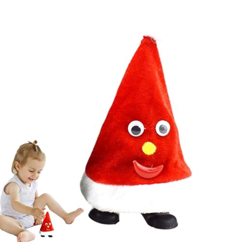 zwxqe Elektrische Weihnachtsmütze, lustige Plüsch-Schaukel-Weihnachtsmütze, interaktive Schaukel-Weihnachtsmütze, bewegliche animierte Weihnachtsbaummütze, Weihnachtsmütze, zwxqe Elektrische Weihnachtsmütze, lustige Plüsch-Schaukel-Weihnachtsmütze, interaktive Schaukel-Weihnachtsmütze, bewegliche animierte Weihnachtsbaummütze, Weihnachtsmütze, von zwxqe