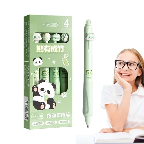 zwxqe Gelstifte, radierbar, einziehbarer Kugelschreiber, Set mit 4 Schreibwerkzeugen für Lehrer, Reporter, Notizen, Schreibwarenbedarf zwxqe Gelstifte, radierbar, einziehbarer Kugelschreiber, Set mit 4 Schreibwerkzeugen für Lehrer, Reporter, Notizen, Schreibwarenbedarf von zwxqe
