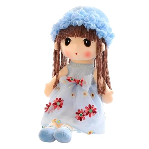 zwxqe Plush Doll Girl, Handmade Stuffed Toy, Soft Rag Doll with Hat, Skirt, Clothes, Versatile Perfect for Kids, Babies, Cuddly, Adorable, Gift, Playtime, Cozy and Lovable Companion zwxqe Plush Doll Girl, Handmade Stuffed Toy, Soft Rag Doll with Hat, Skirt, Clothes, Versatile Perfect for Kids, Babies, Cuddly, Adorable, Gift, Playtime, Cozy and Lovable Companion von zwxqe