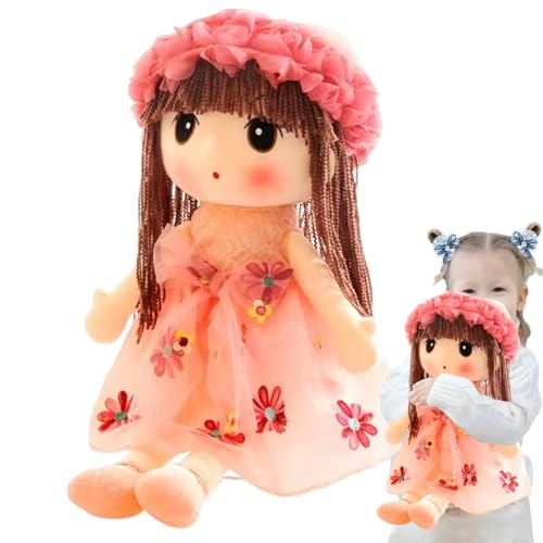 zwxqe Plush Doll Girl, Handmade Stuffed Toy, Soft Rag Doll with Hat, Skirt, Clothes, Versatile Perfect for Kids, Babies, Cuddly, Adorable, Gift, Playtime, Cozy and Lovable Companion zwxqe Plush Doll Girl, Handmade Stuffed Toy, Soft Rag Doll with Hat, Skirt, Clothes, Versatile Perfect for Kids, Babies, Cuddly, Adorable, Gift, Playtime, Cozy and Lovable Companion von zwxqe