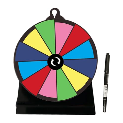 zwxqe Prizes Spin Wheel | Buntes Glücksdrehrad für Spiel | Glücks-Drehteller Multifunktional für Partys, Supermärkte, Karneval, Spendenaktionen, Veranstaltungen, Aufführungen kommerziell zwxqe Prizes Spin Wheel | Buntes Glücksdrehrad für Spiel | Glücks-Drehteller Multifunktional für Partys, Supermärkte, Karneval, Spendenaktionen, Veranstaltungen, Aufführungen kommerziell von zwxqe