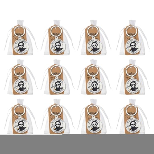 zwxqe Schlüsselanhänger - Halloween Taschenanhänger 12 Stück | Niedlicher Schmuck Charm Für Partys Geburtstag Weihnachten Taschen Accessoires zwxqe Schlüsselanhänger - Halloween Taschenanhänger 12 Stück | Niedlicher Schmuck Charm Für Partys Geburtstag Weihnachten Taschen Accessoires von zwxqe