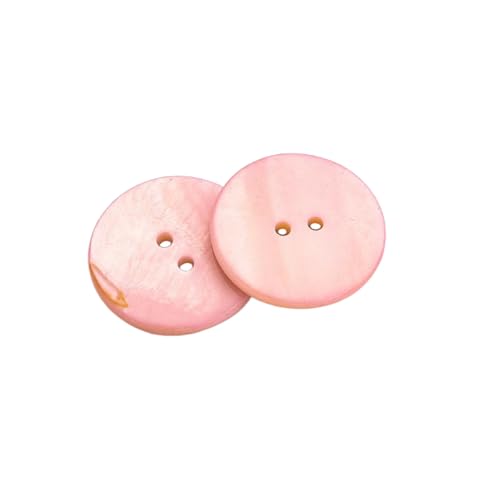10 Stück 18/20/25mm 2 Löcher rosa Muschelknöpfe zum Nähen von Kleidung, DIY-Bastelarbeiten, Scrapbooking 10 Stück 18/20/25mm 2 Löcher rosa Muschelknöpfe zum Nähen von Kleidung, DIY-Bastelarbeiten, Scrapbooking von zyimodl
