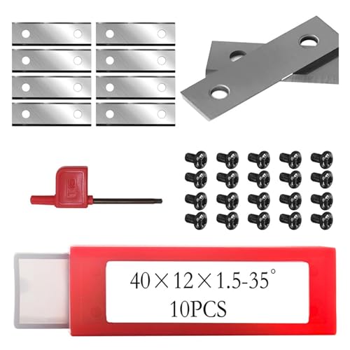 90-Grad-V-Nut-Fräser, 12-mm-Schaftfräser, austauschbarer Hartmetall-Einsatzfräser, 2 Kanten for CNC(40x12x1.5mm10pcs) von zyzZSRHZYZ