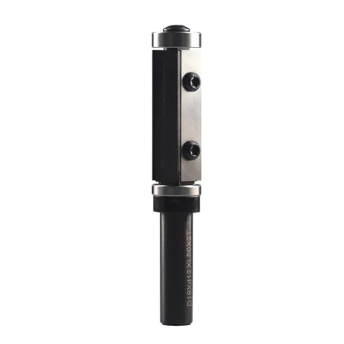 zyzZSRHZYZ 12 mm Schaft Bündigfräser Doppellager Musterschablone Trimmfräser Schnittlänge 50 mm Hartmetalleinsätze zyzZSRHZYZ 12 mm Schaft Bündigfräser Doppellager Musterschablone Trimmfräser Schnittlänge 50 mm Hartmetalleinsätze von zyzZSRHZYZ
